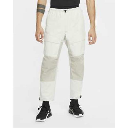 Mens Size L Large Nike Sportswear Tech Pack Woven Pants Light Bone Stone CZ1622