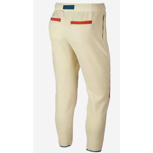 Men`s Nike Acg Sherpa Fleece Pant Light Cream Pants Size XL X- Large AJ2014-258