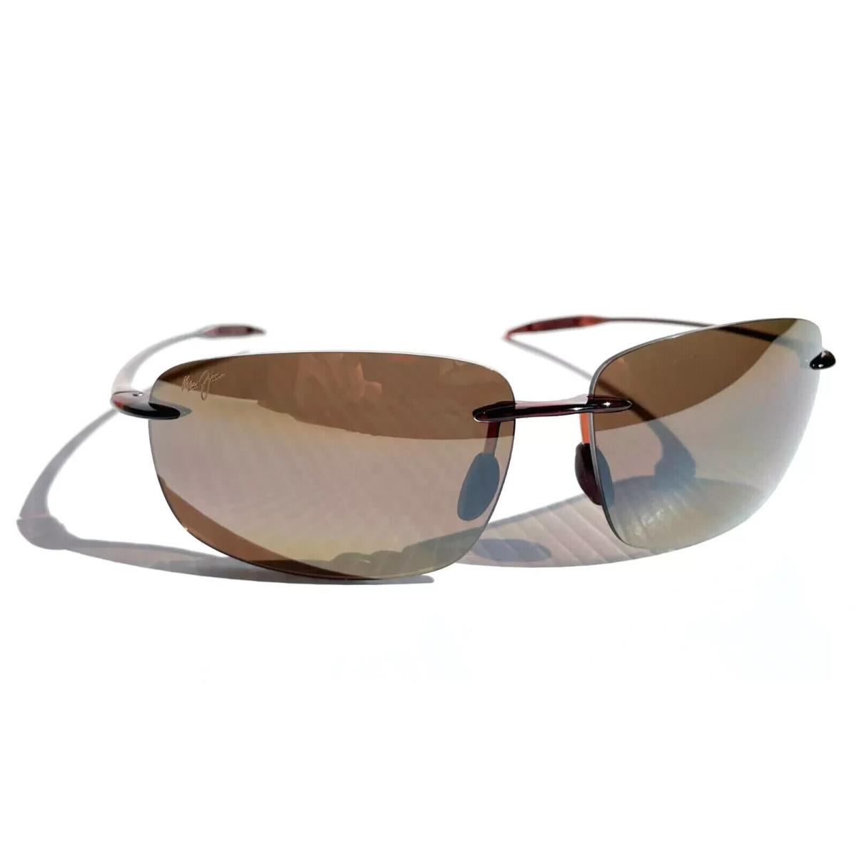 Maui Jim Breakwall Rootbeer Hcl Bronze Polarized Sunglasses H422-26 - Frame: Rootbeer, Lens: HCL Bronze