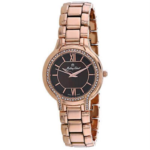 Mathey Tissot Women`s Classic Brown Dial Watch - D2781PM