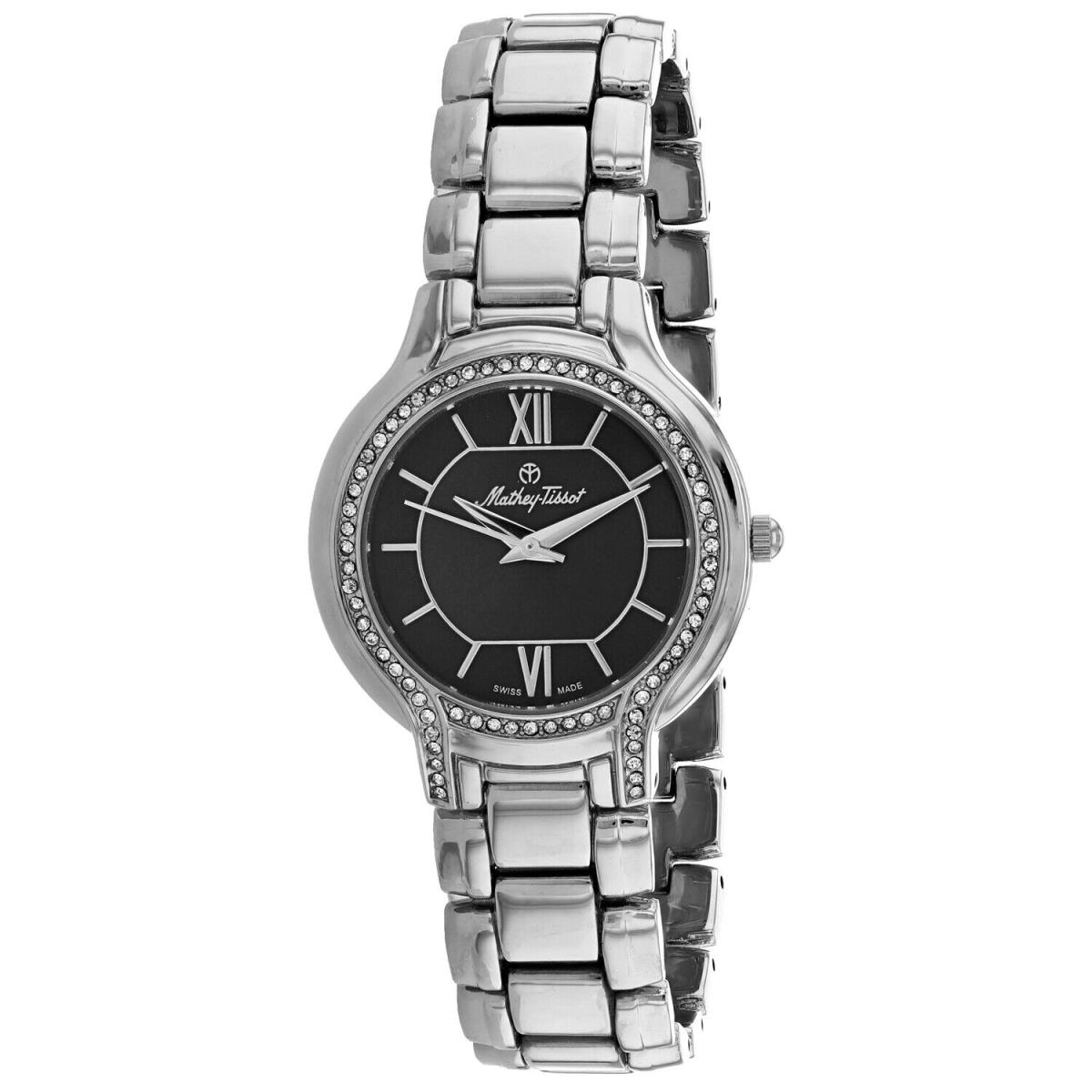 Mathey Tissot Women`s Classic Black Dial Watch - D2781AN