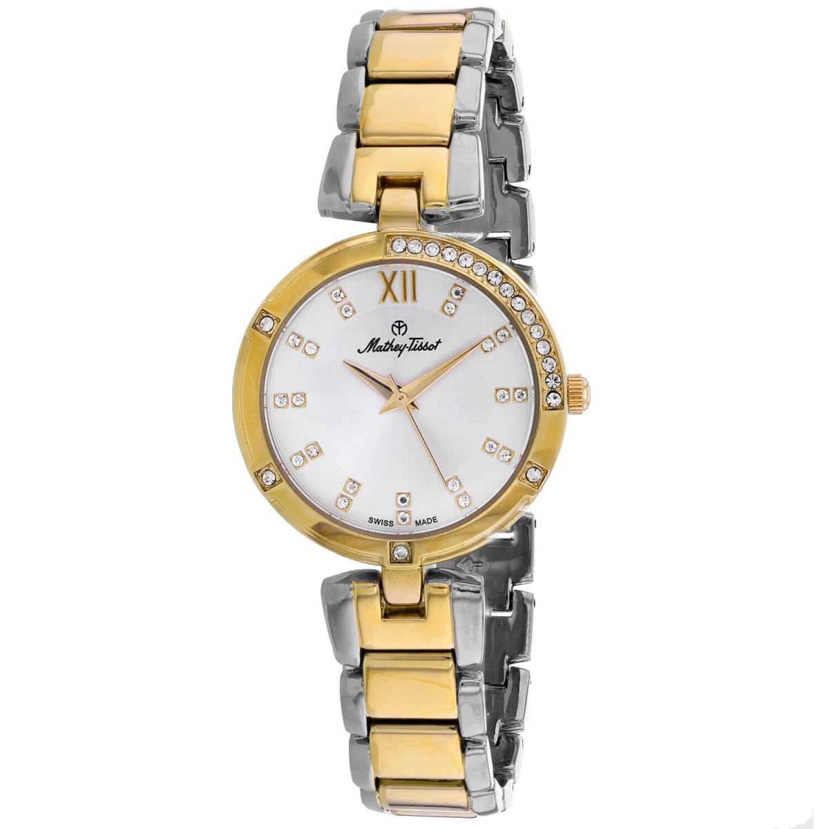 Mathey Tissot Women`s Classic Silver Dial Watch - D2583BI