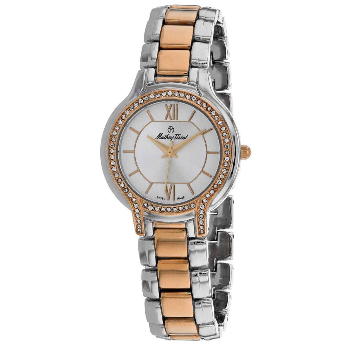 Mathey Tissot Women`s Classic Silver Dial Watch - D2781RI