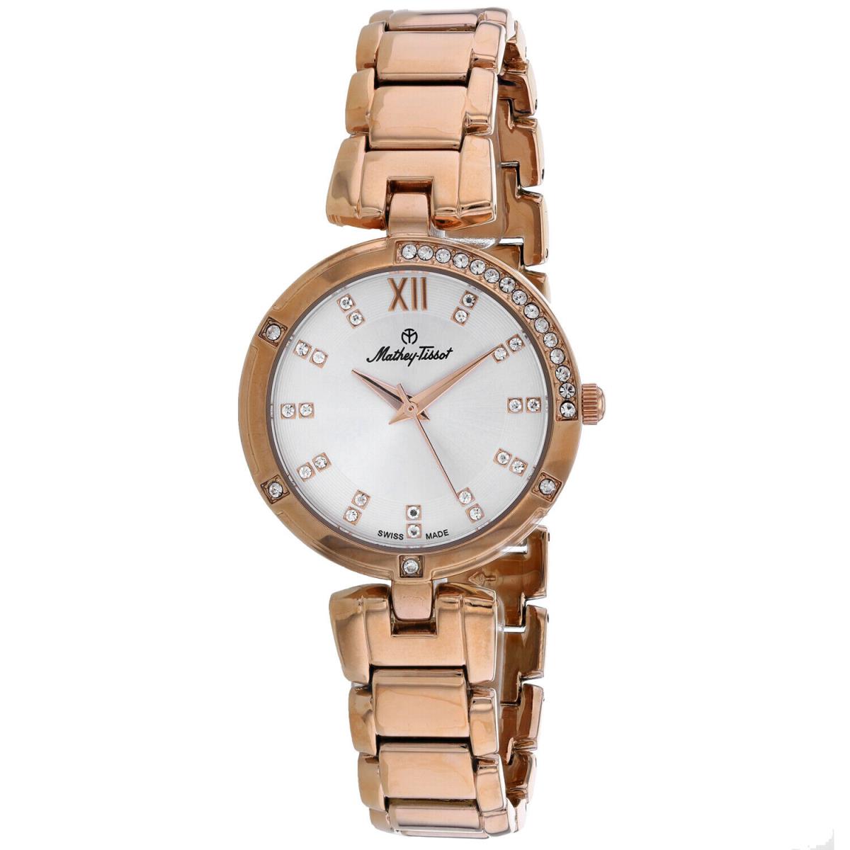 Mathey Tissot Women`s Classic Silver Dial Watch - D2583PI