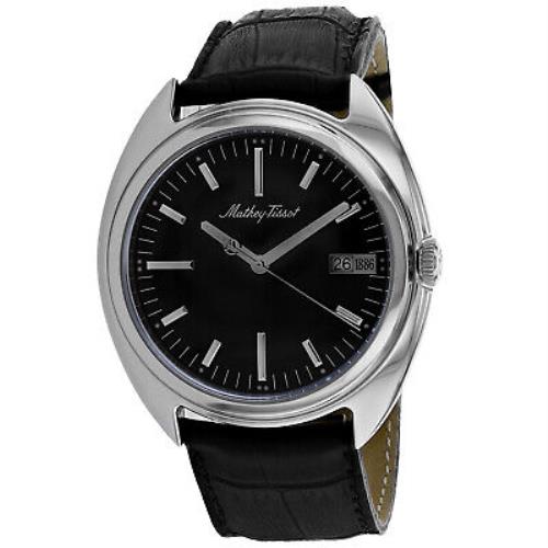 Mathey Tissot Men`s Classic Black Dial Watch - EG1886AN