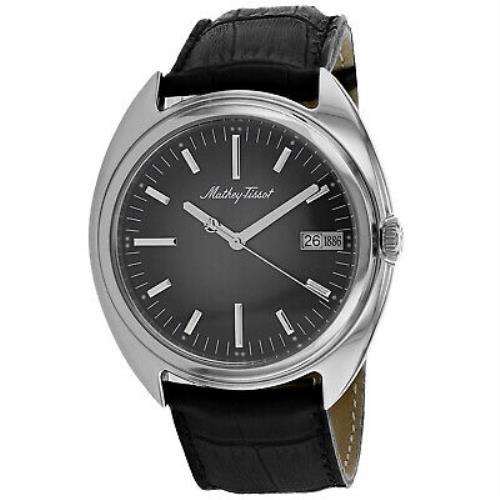 Mathey Tissot Men`s Classic Grey Dial Watch - EG1886AM