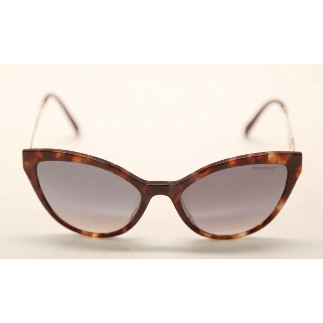 Miu Miu Smu 03U-A UE0-GR0 Tortoise Cat Eye Frames 55mm Sunglasses 937