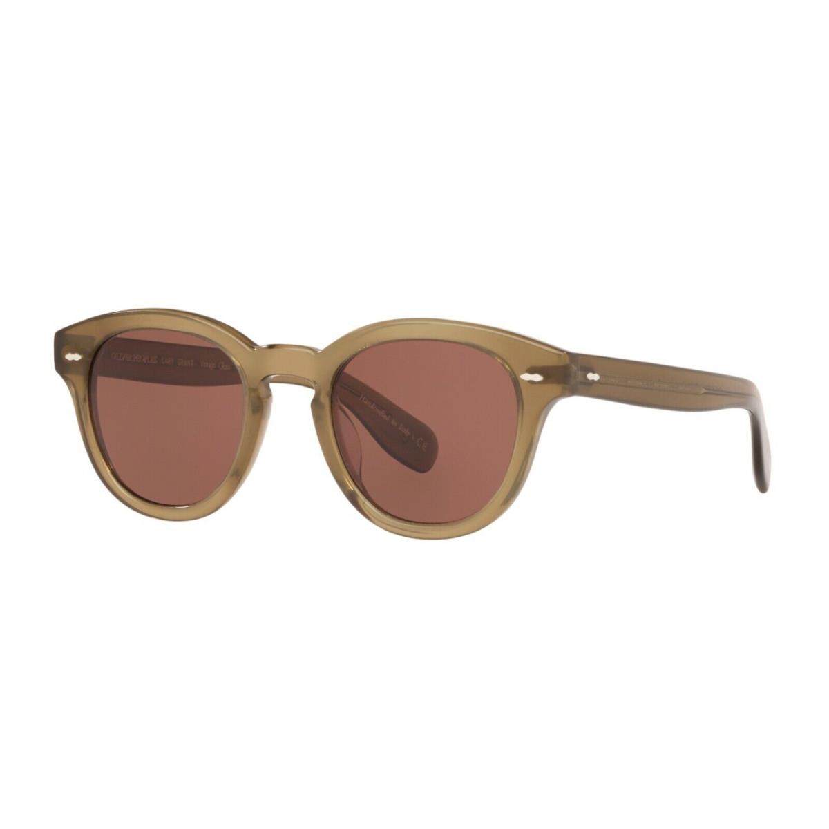 Oliver Peoples Cary Grant Sun OV 5413SU Dusty Olive/rosewood 1678C5 Sunglasses - Frame: Dusty Olive, Lens: