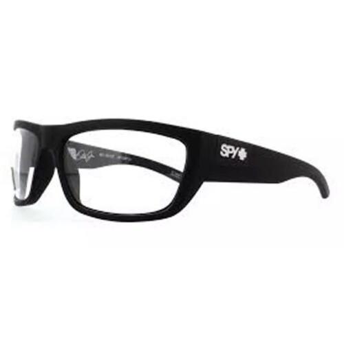 Spy Optic Dega Safety Sunglasses - Matte Black Ansi Rx / Clear