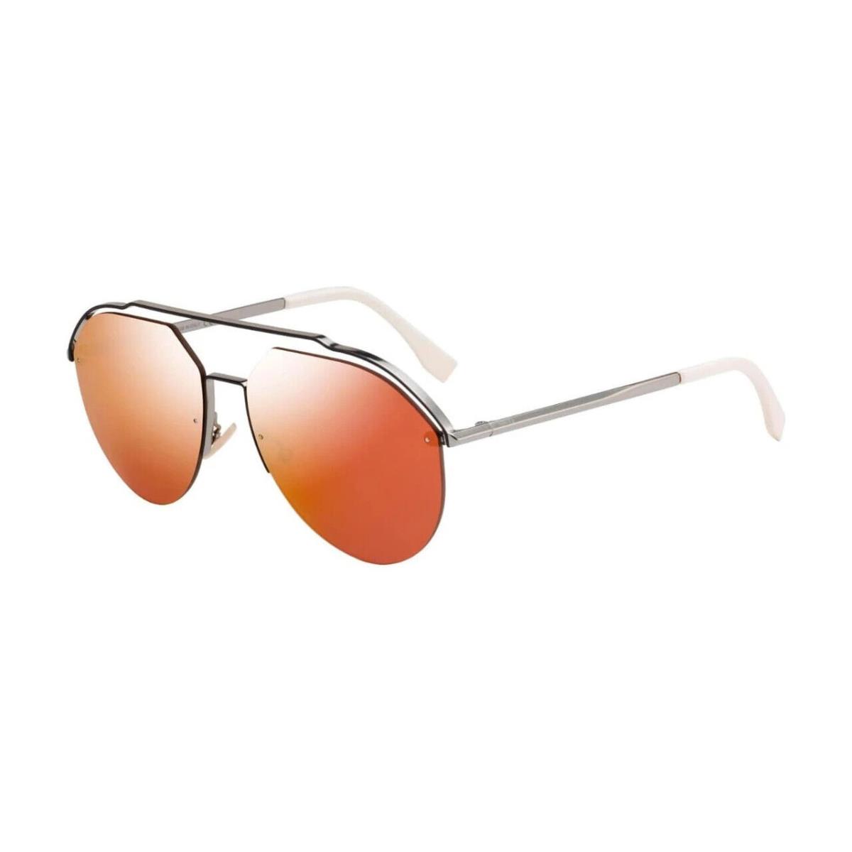 Fendi Men`s Fashion FF M0031/S C9A 61-16 61mm Silver Sunglasses