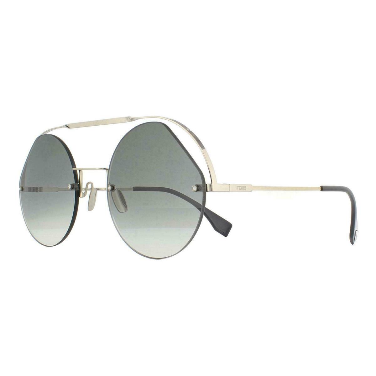 Fendi Sunglasses FF 0325/S KB7 9O Silver Gray Gradient