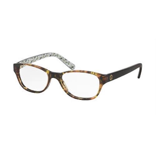 Tory Burch eyeglasses  - Yellow Tortoise Frame 4