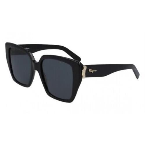 Salvatore Ferragamo SF968S Sunglasses 001 Black