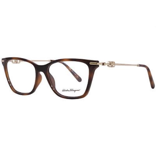Salvatore Ferragamo SF2891 214 Eyeglasses Frame Women`s Tortoise Full Rim 54mm