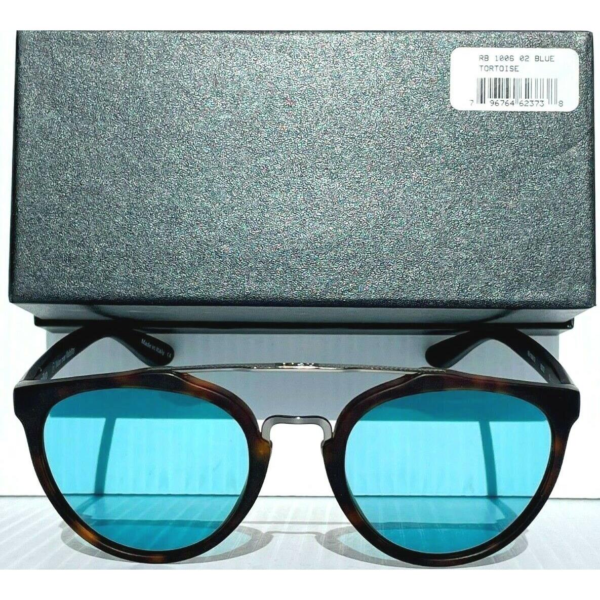 Revo sunglasses BUZZ Bono - Tortoise Frame, Blue Lens