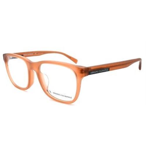 Armani Exchange AX3056F 8277 Men`s Eyeglasses Frames 53-19-145 Matte Caramel