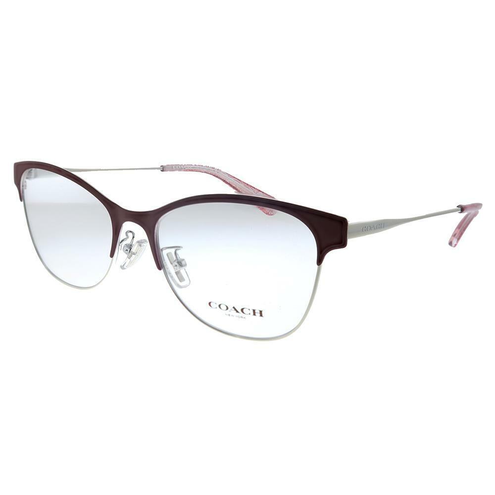 Coach HC5111 9348 Burgundy/shiny Silver Eyeglasses 53-17-140