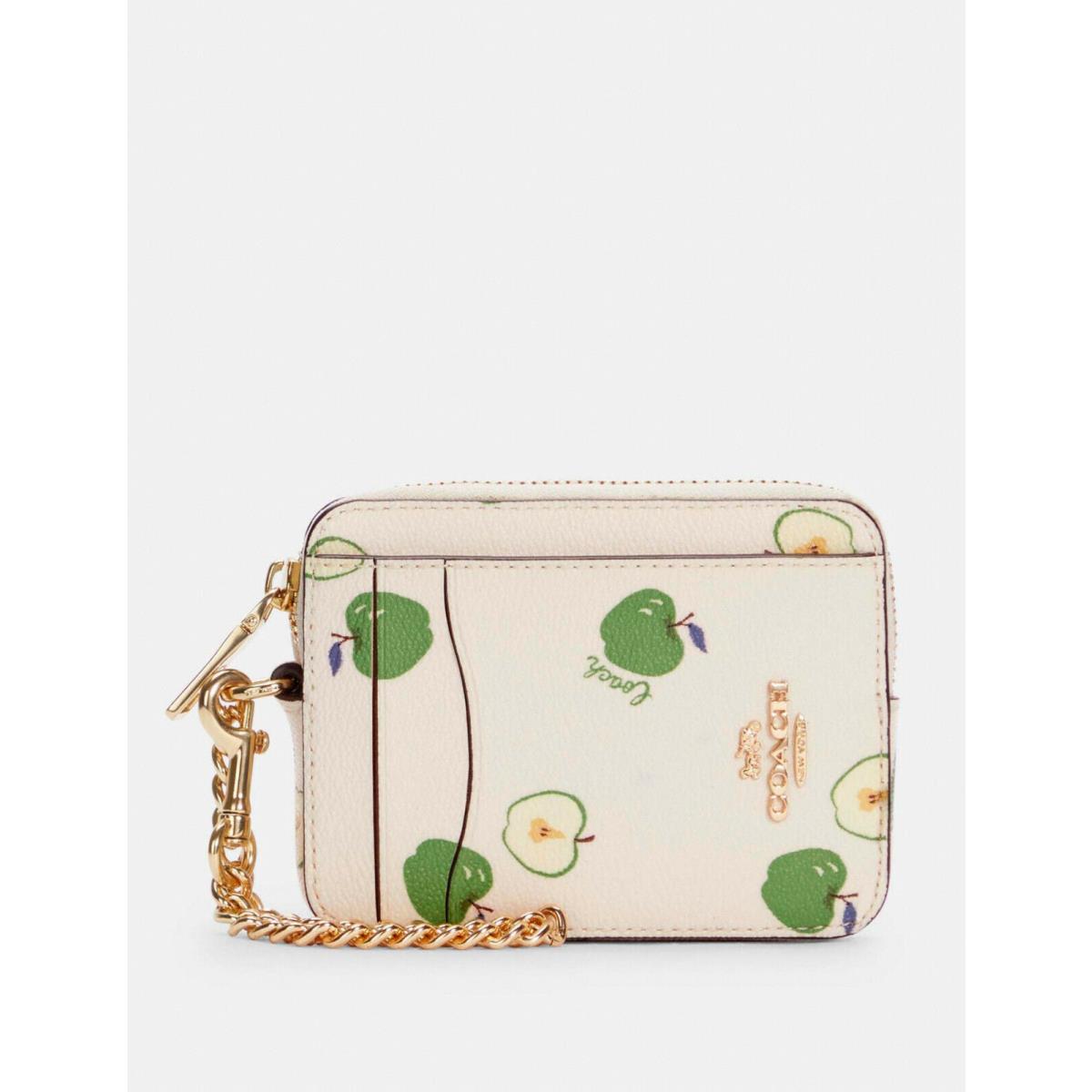 green apple coach purse