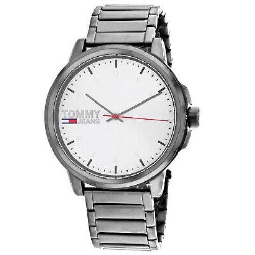 Tommy Hilfiger Men`s Classic Silver Dial Watch - 1791679