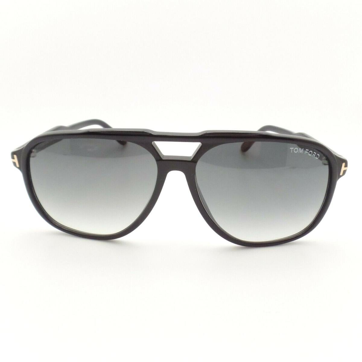 Tom Ford Raoul TF 753 01B Black Grey Fade Sunglasses - Tom Ford sunglasses  - 074324167855 | Fash Brands