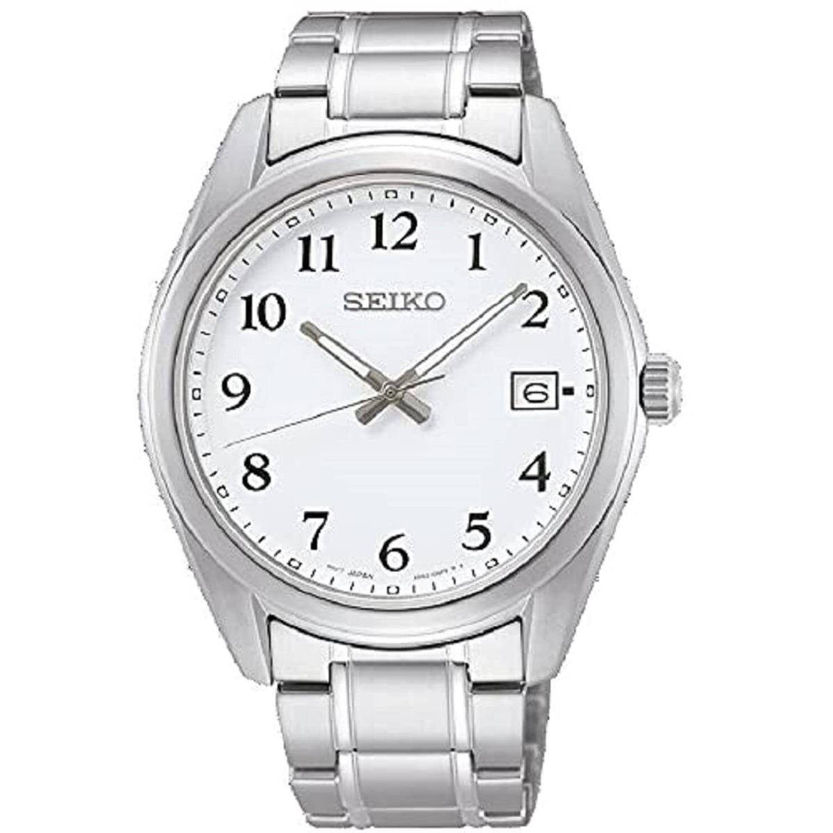 Seiko Analogical SUR459P1 Silver Bracelet