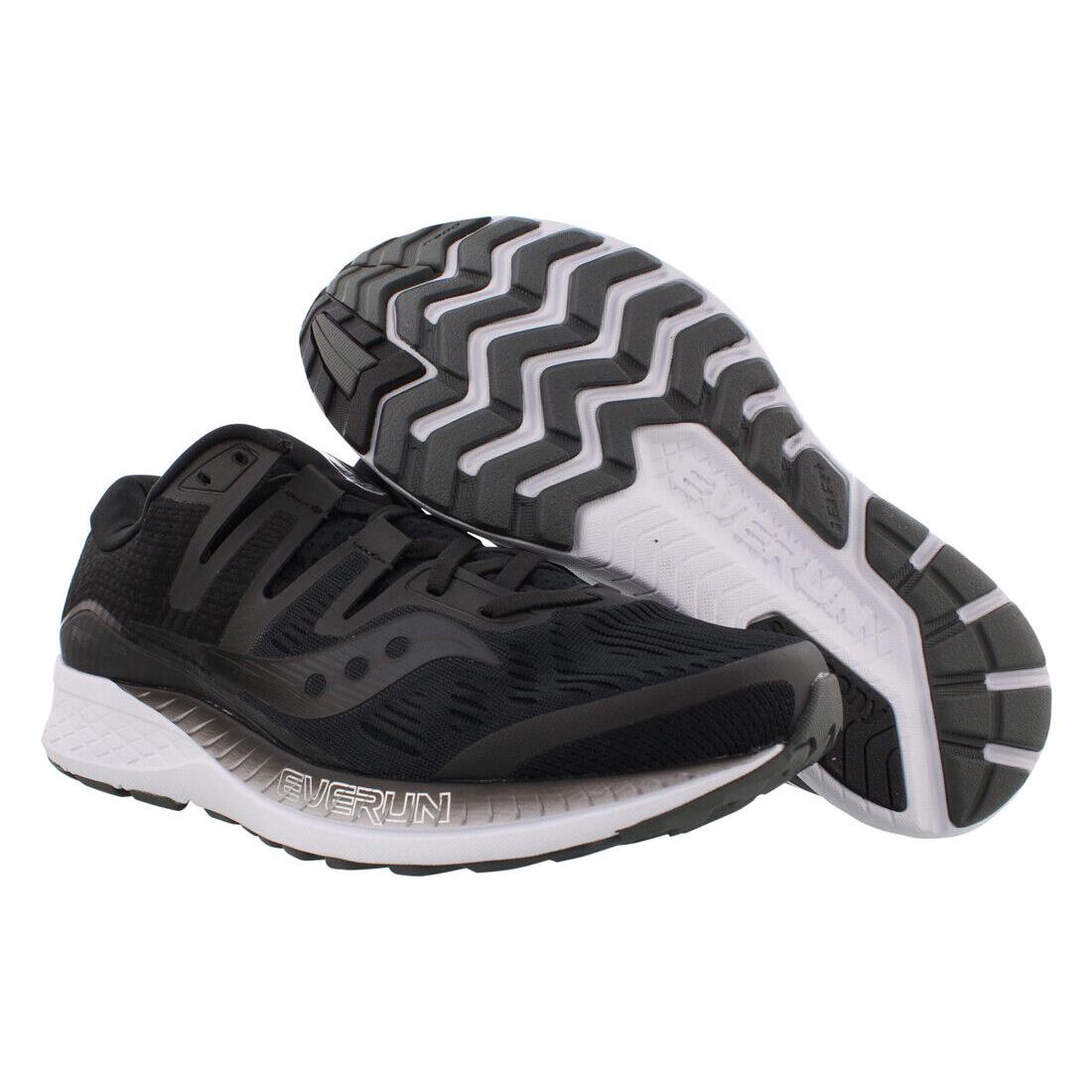 Saucony Ride Iso Mens Shoes Size 9 Color: Black - Black, Main: Black