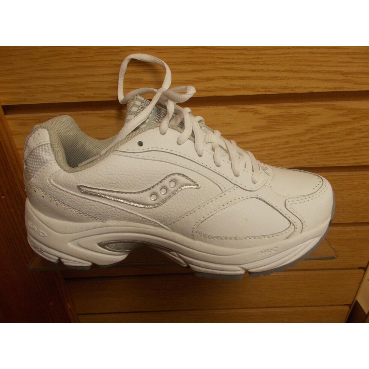 Saucony Women`s Grid Omni 5260-1 Walking Shoe White Medium Width B Multi Sizes