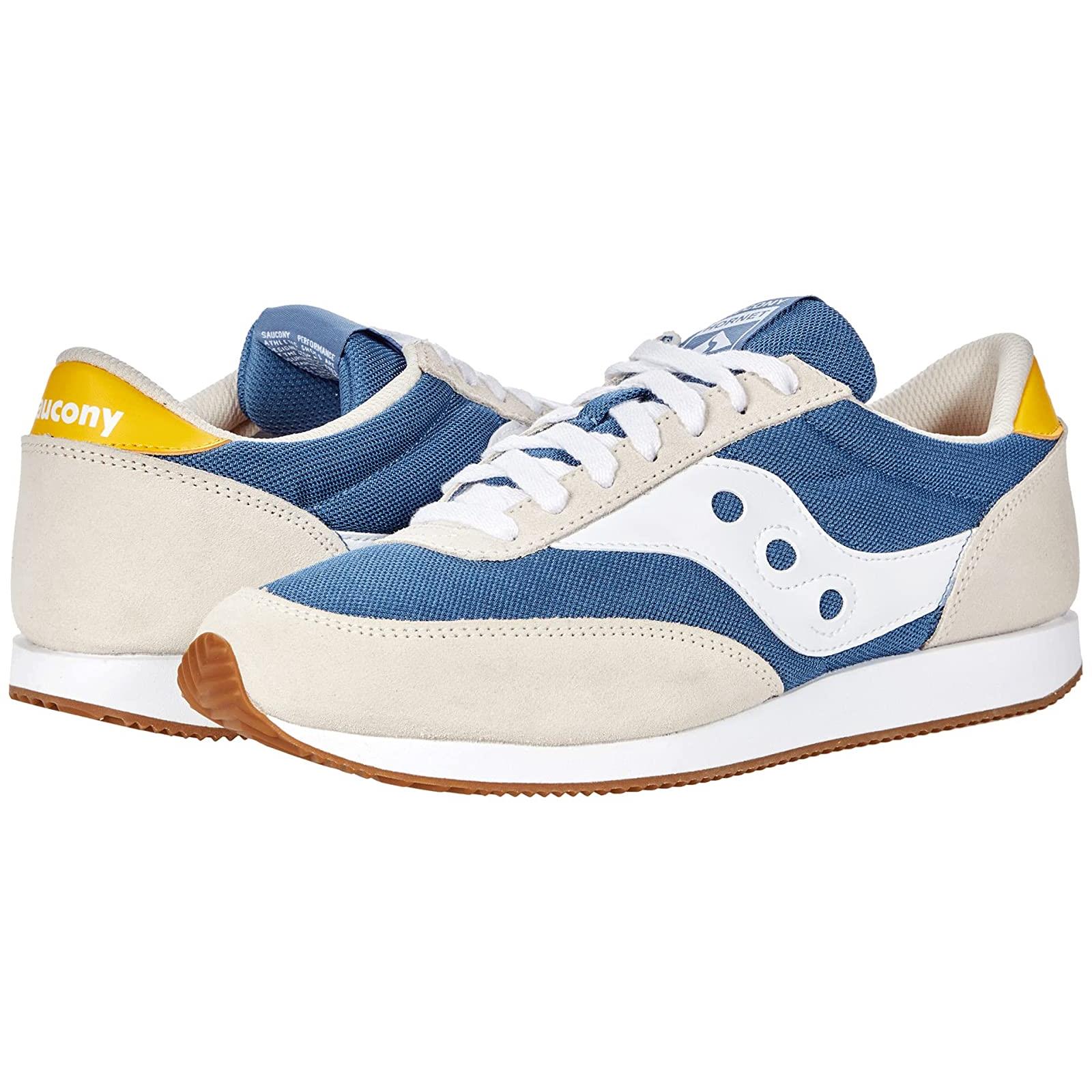 Adult Unisex Sneakers Athletic Shoes Saucony Originals Hornet Blue/Tan