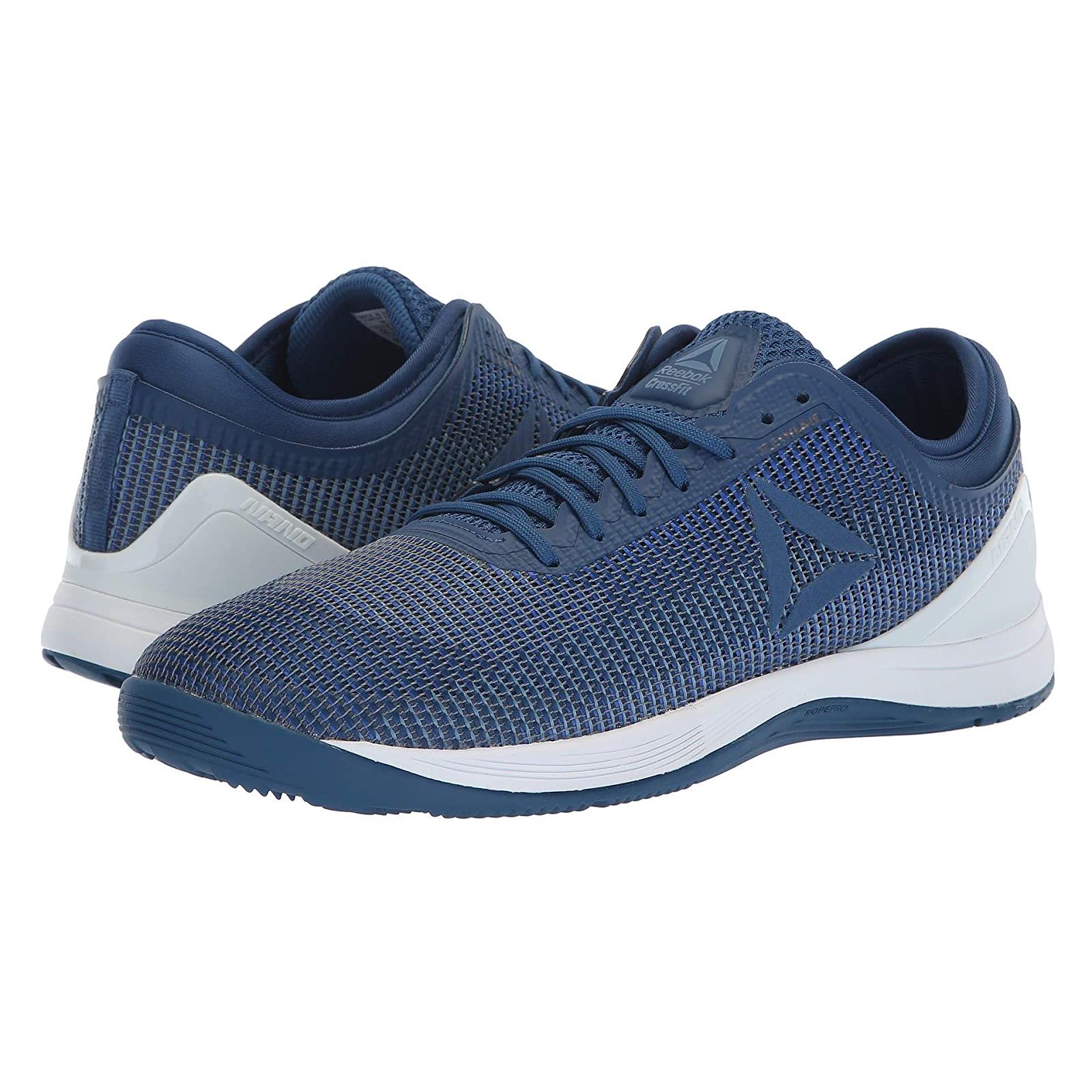 Man`s Sneakers Athletic Shoes Reebok Crossfit Nano 8.0 Bunker Blue/Vital Blue/Blue Slate/Spirit White
