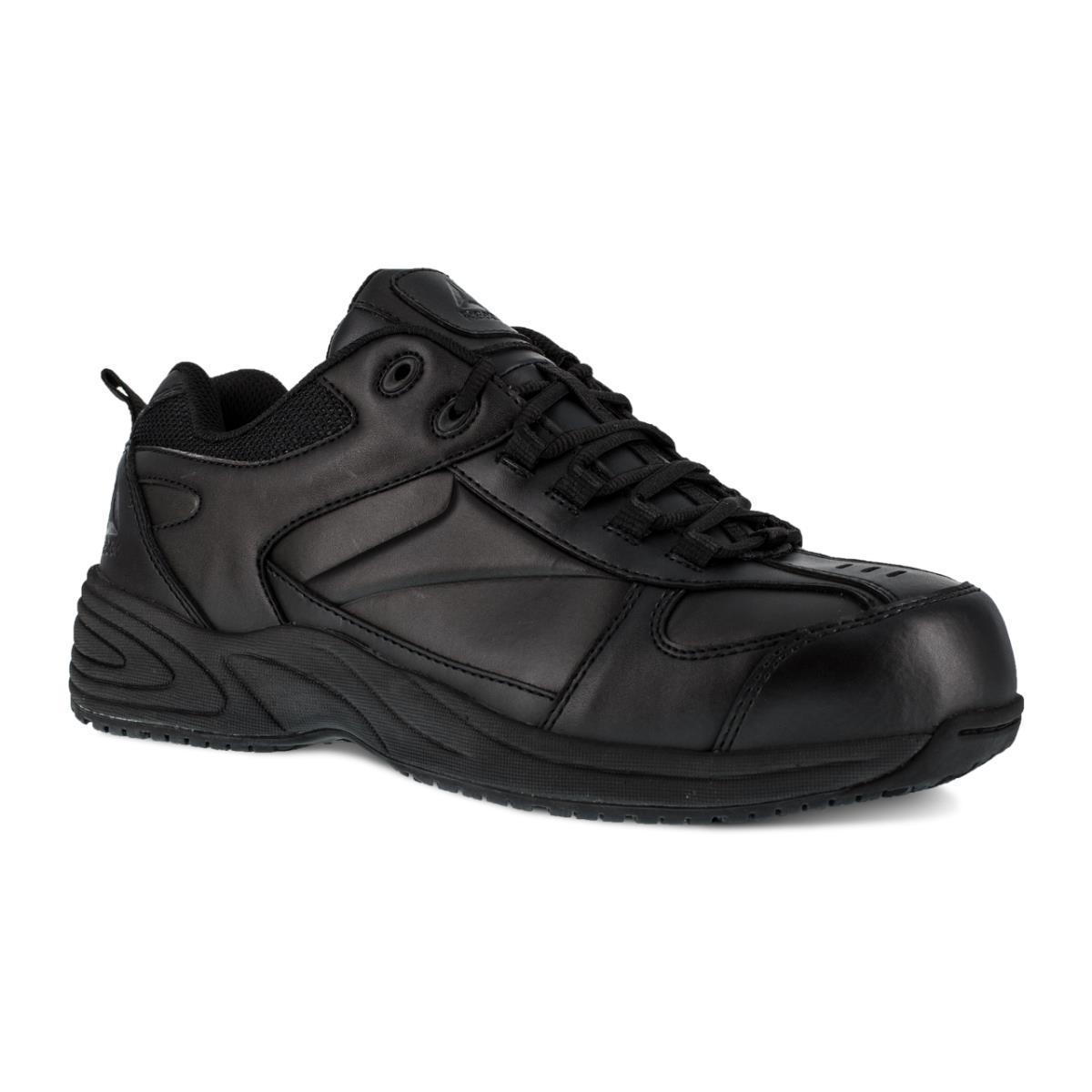 Mens Reebok Jorie Composite Toe Metal Free Industrial Work Shoes RB1860 Black