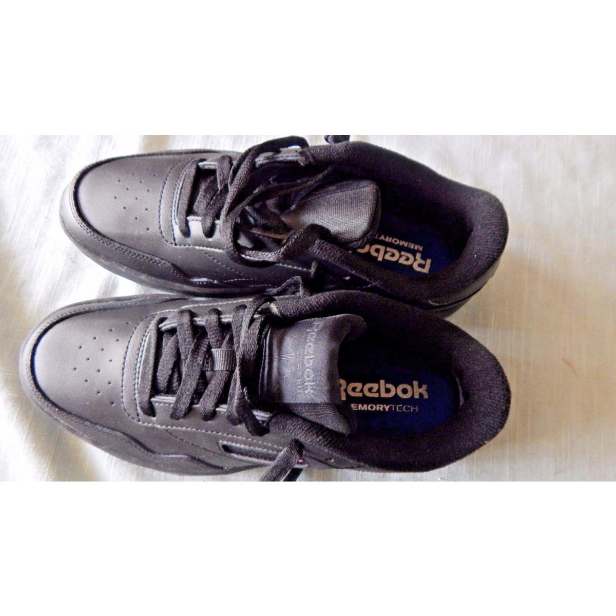 Reebok Men`s Size 7 Club Memt Black Shoes
