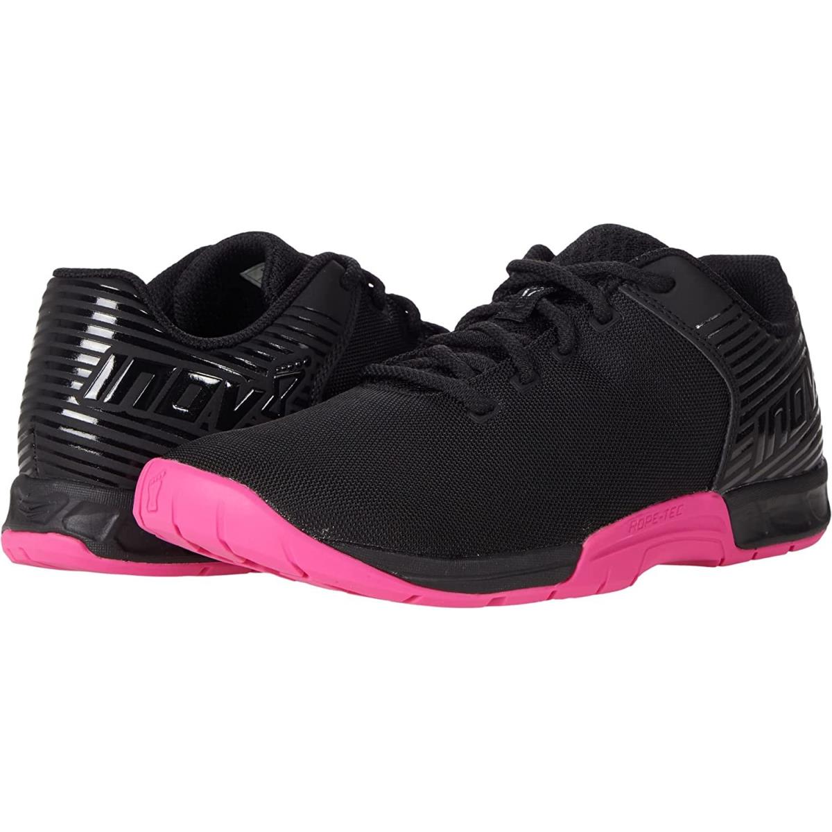 Inov-8 Womens F-lite 270 - Cross Trainer Shoes - Comfortable and Versatile Black/Pink