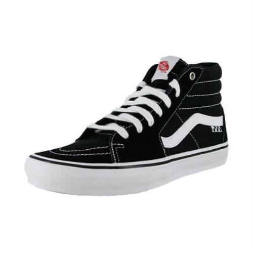 Vans Skate Sk8-Hi Sneakers Black/white Skate High-top Shoes - Black/White