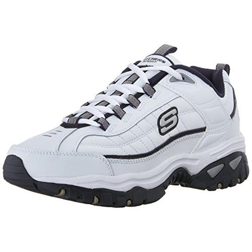 Skechers Men`s Energy Afterburn Shoes - Choose Sz/col White/Navy