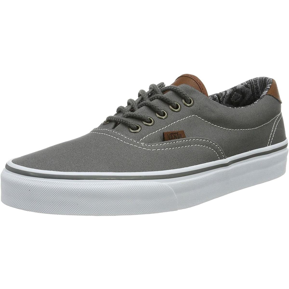 Vans Era 59 C L Pewter Italian Weave Mens Skate Shoes Size 7 7.5 9