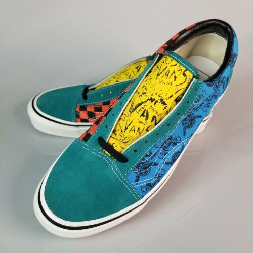 Vans Anaheim Print Mix Old Skool 36 DX Skate Shoes Sneakers with Box US 10.5