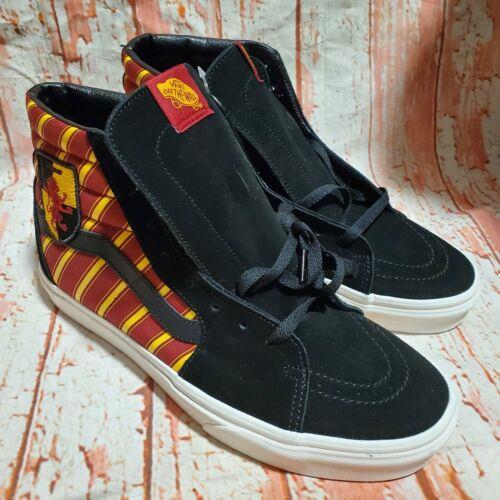Vans x Harry Potter Gryffindor Sk8-Hi High Top Skate Shoes Size Mens 11