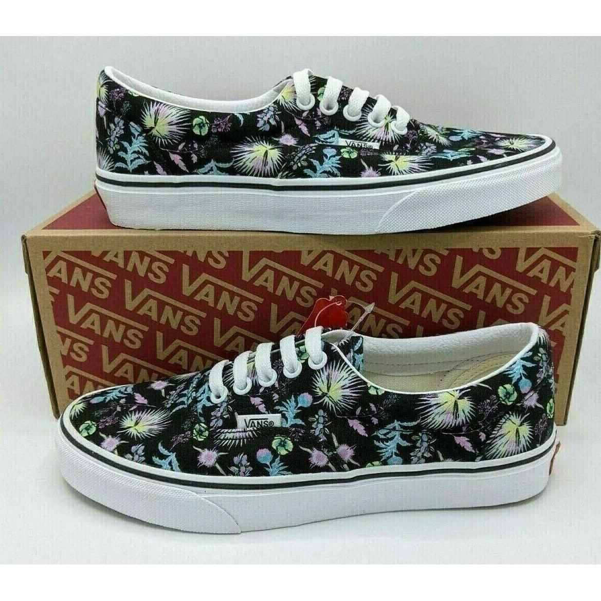 Vans Era Womens Size 8 Paradise Floral Print Casual Skate Sneakers Shoes