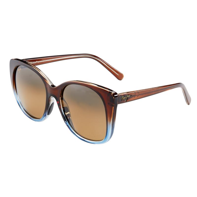 Maui Jim Mele HS794-01F Dark Chocolate Bronze Polarized Sunglasses