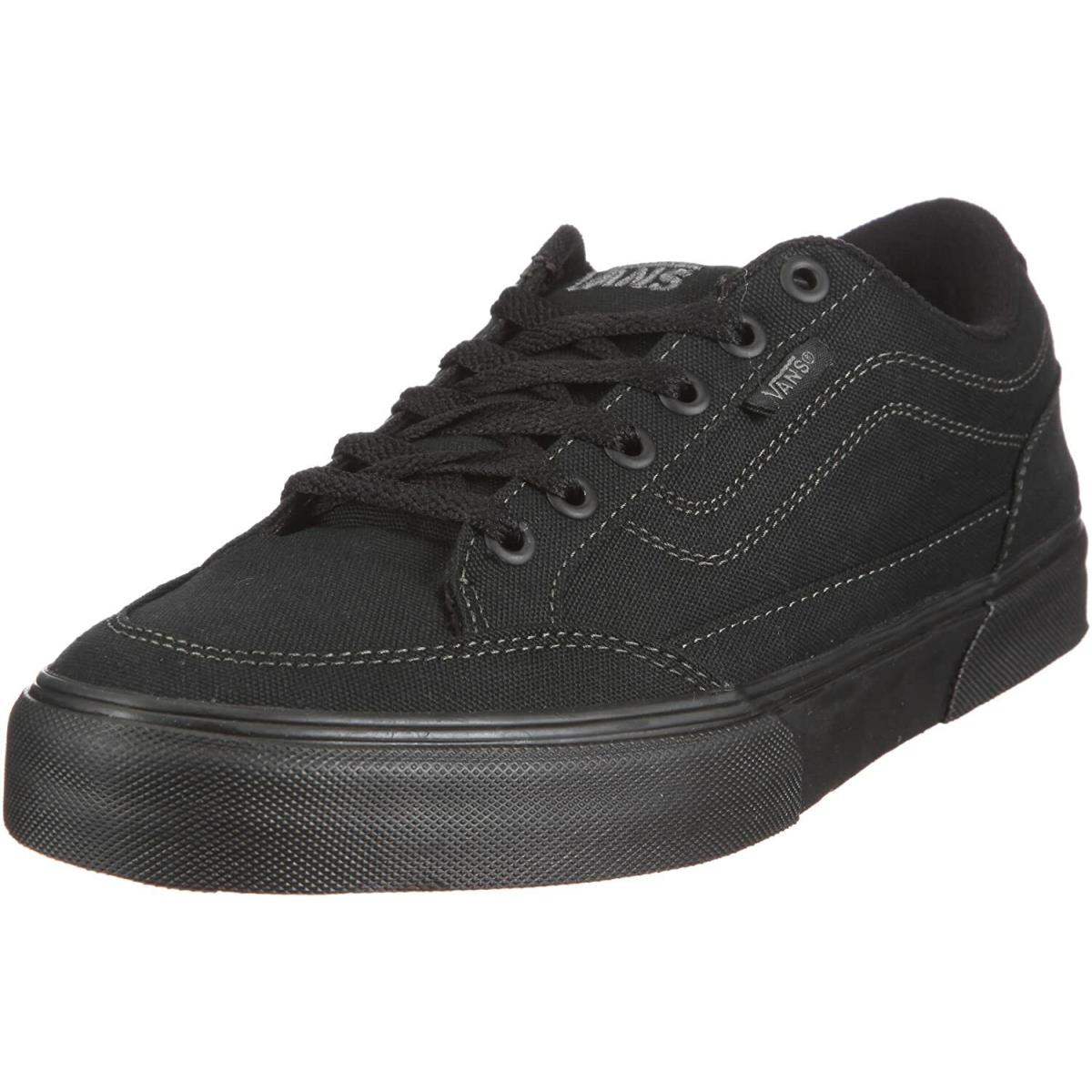 Vans Bearcat Canvas Black Skate Shoes Mens 10.5 Fast - Black