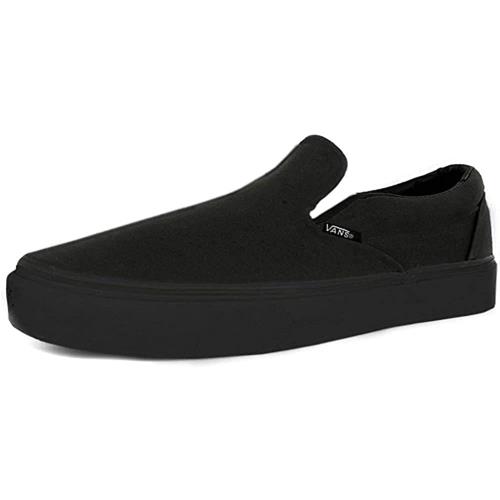 Vans Men`s Embossed Suede Slip-on Skate Shoe Black/Black