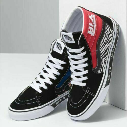 vans sk8 hi korean typography