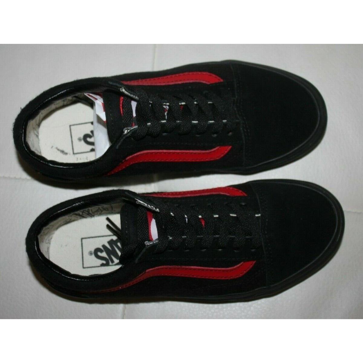 Vans shoes  - Black & Red, Manufacturer: Black/Red 3