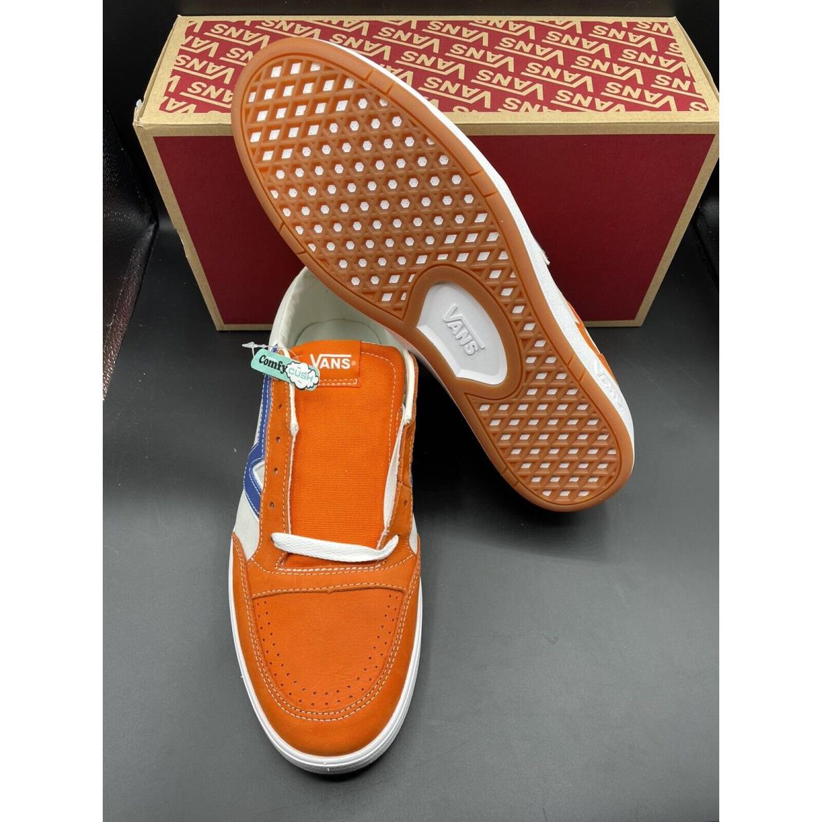 vans lowland cc orange