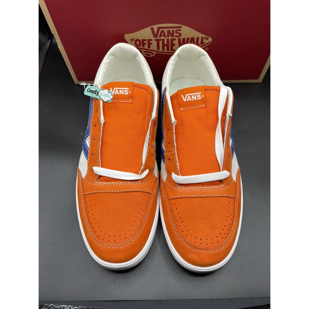 vans lowland orange