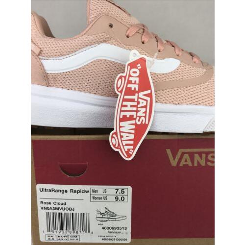 vans ultrarange rapidweld rose