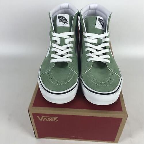 green suede skate shoes