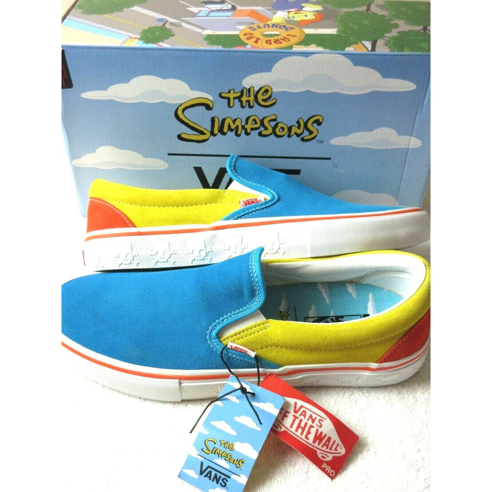 mens simpsons vans