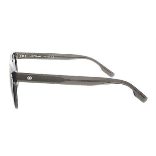 Montblanc sunglasses  - Grey , Grey Frame, Silver Lens 1