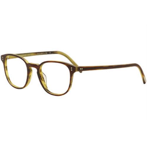 Oliver Peoples Eyeglasses Fairmont OV5219 5219 1310 Amaretto Optical Frame 49mm